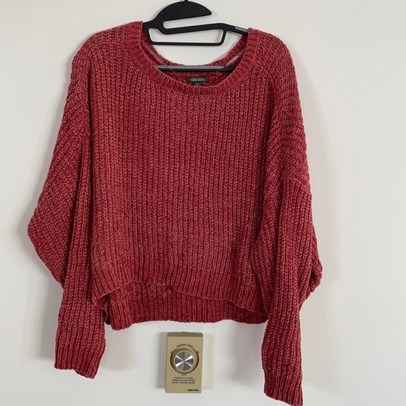 wild fable Sweaters - Reddish/ pink knit sweater